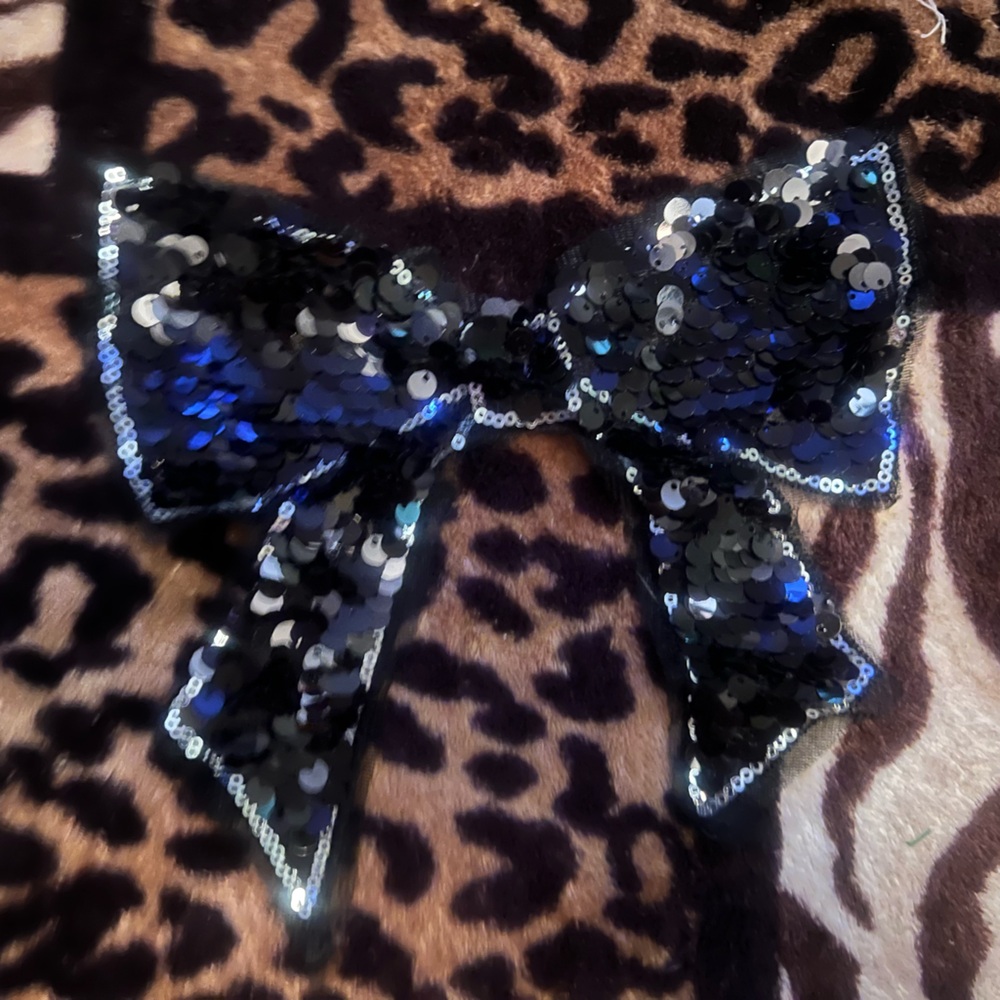 SEQUINS BLING BOWS-4x